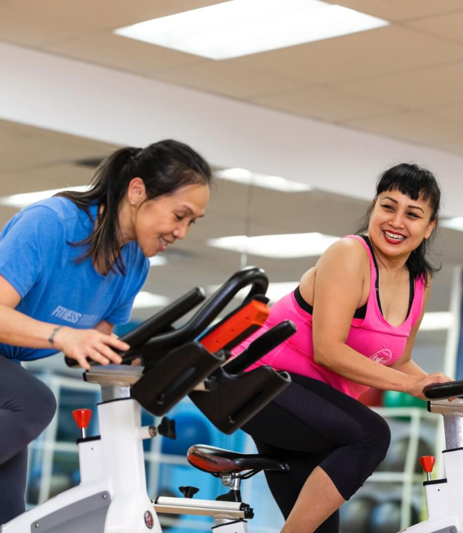 Indoor Cycling Classes at Fitness World