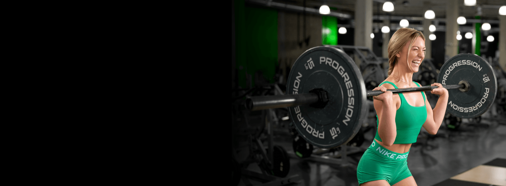 girl lifting weights for fitness