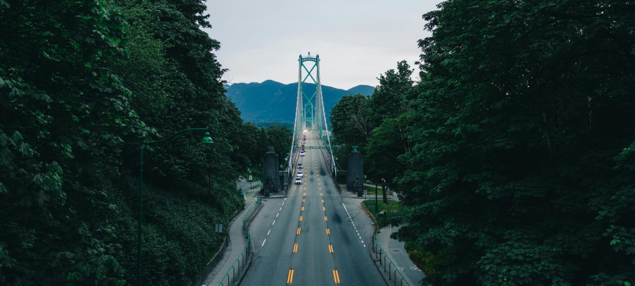 Lions Gate Bridge towards North Vancouver